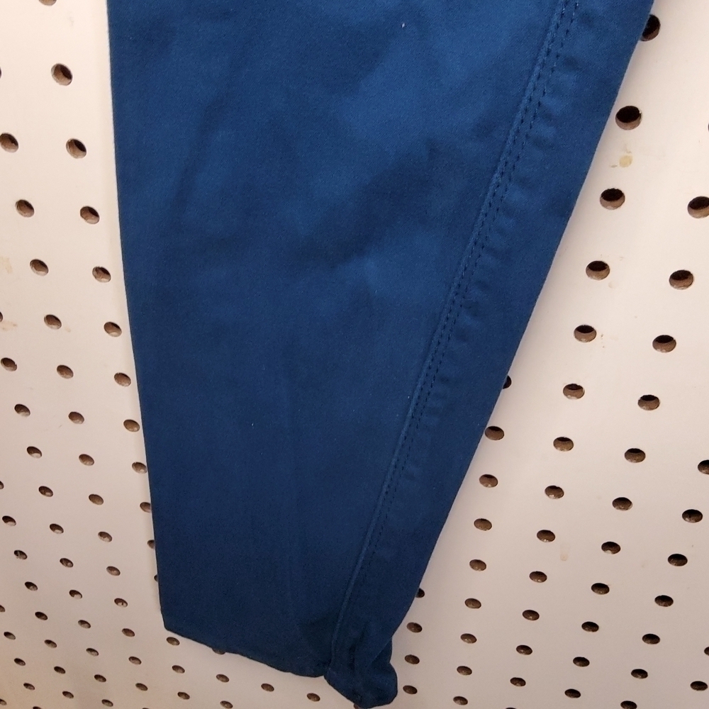 Express Skinny Pants Size 4R Teal Blue Great Condition - Picture 5 of 6